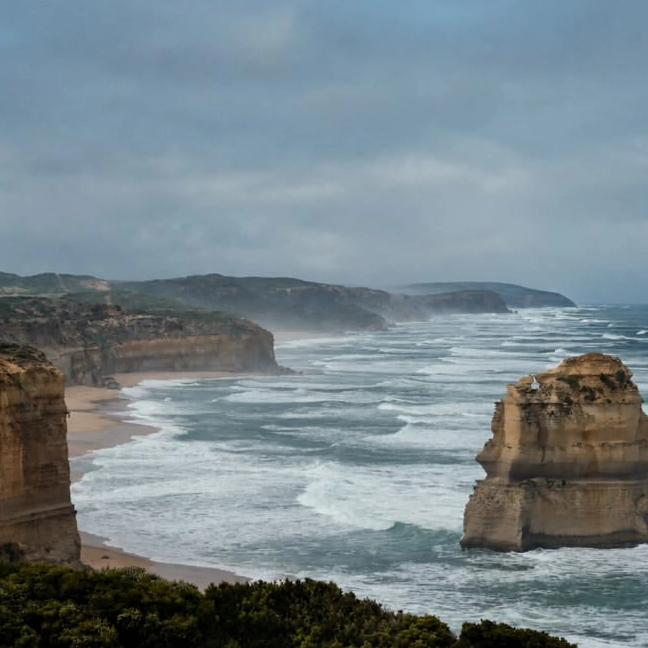 great ocean road coastline
